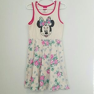 DISNEY Minnie Mouse Floral Dress 6x